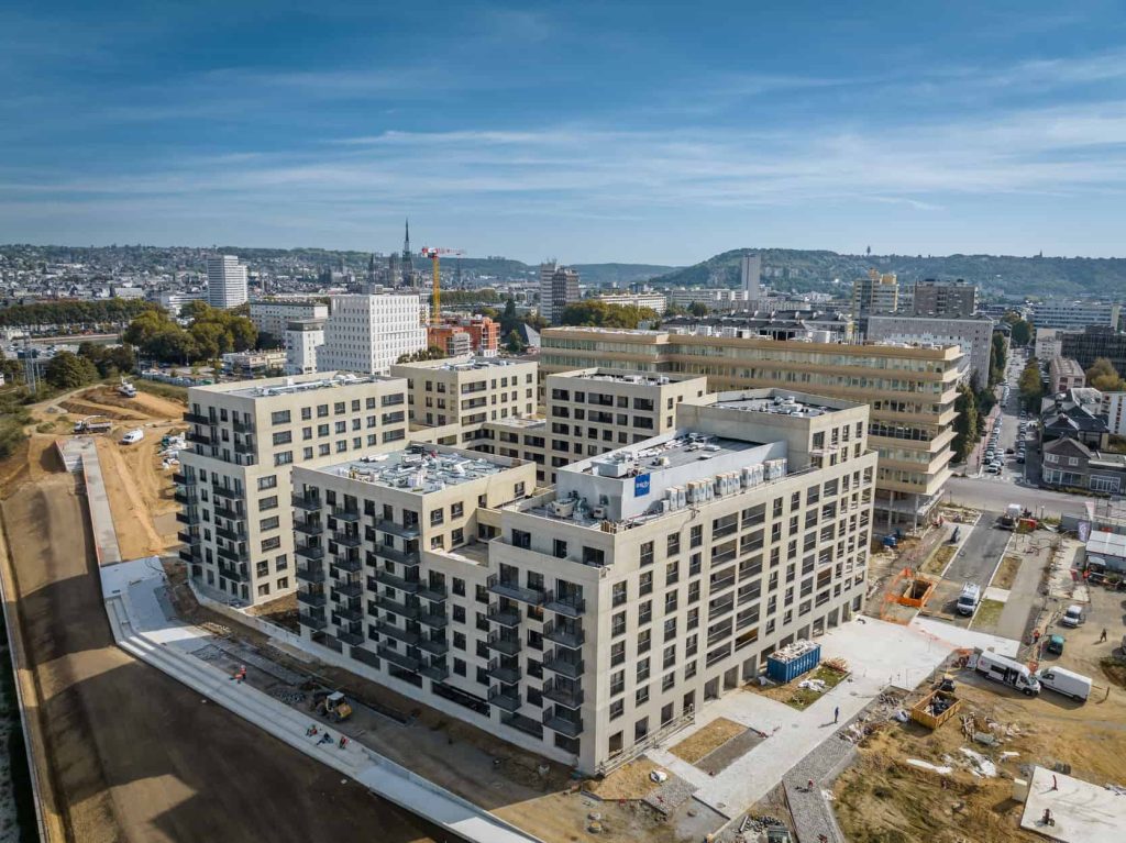 À vendre – Bureaux de 240 à 7 500 m² dans l’Eco-Quartier de Rouen – Seine-Maritime (76)