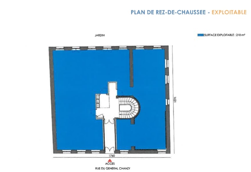 À vendre – Bureaux de 70 à 210 m² à Buzancy – Ardennes (08)