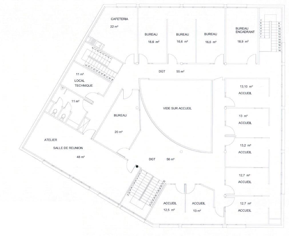 À vendre – Bureaux de 740 m² à Evreux – Eure (27)