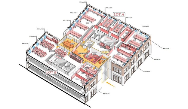 À vendre – Bureaux Laboratoires de 1 400 m² dans le Parc d’Innovation d’Illkirch-Graffenstaden – Bas-Rhin (67)