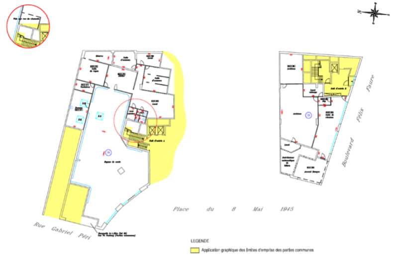 À vendre – bureaux non divisibles de 4 795m² à Saint-Denis