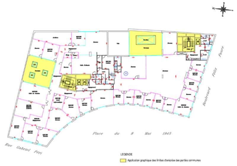 À vendre – bureaux non divisibles de 4 795m² à Saint-Denis
