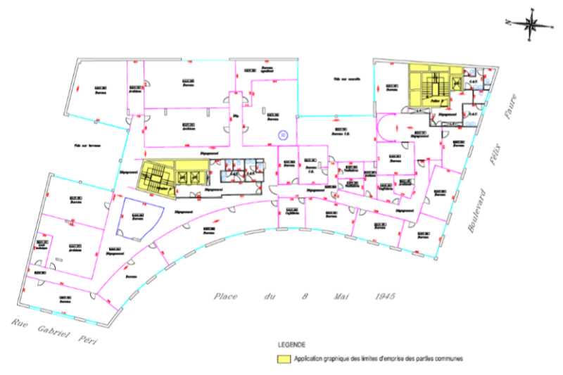 À vendre – bureaux non divisibles de 4 795m² à Saint-Denis