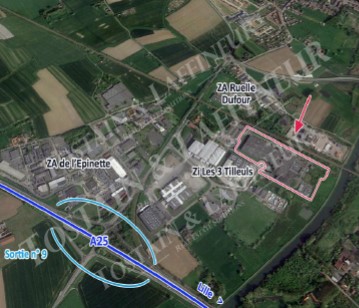 À vendre – entrepôt de 27 000 m² à Nieppe