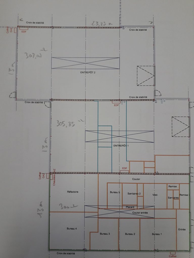 À vendre – Locaux d&rsquo;activité de 600 m² à Saint-Vit