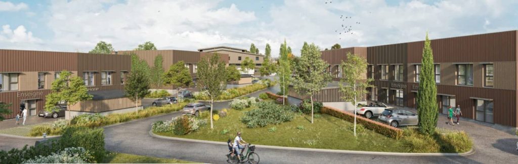 À vendre – Locaux d’activités de 211 et 301 m² dans La fabrik du Moulin – Bénesse-Lès-Dax (40)