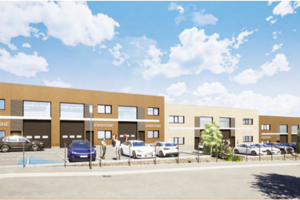 À vendre – locaux industriels divisibles de 163 m² à 3 970 m² à Bertrange proche de Metz