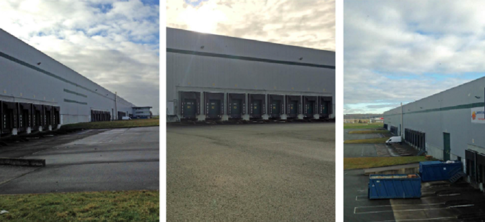 À vendre/louer – Entrepôt de 6 000 m² – Aéroparc de Fontaine