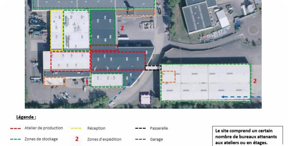 À vendre – Site industriel de 15 000 m² proche de l’Allemagne à Creutzwald – Moselle (57)