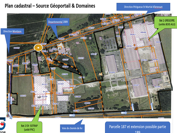 À vendre – Site industriel de 27 hectares à proximité de Bordeaux à Saint-Martial-d&rsquo;Artenset – Dordogne (24)