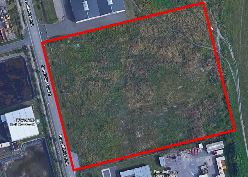 À vendre – terrain de 10 827 m² à Calais