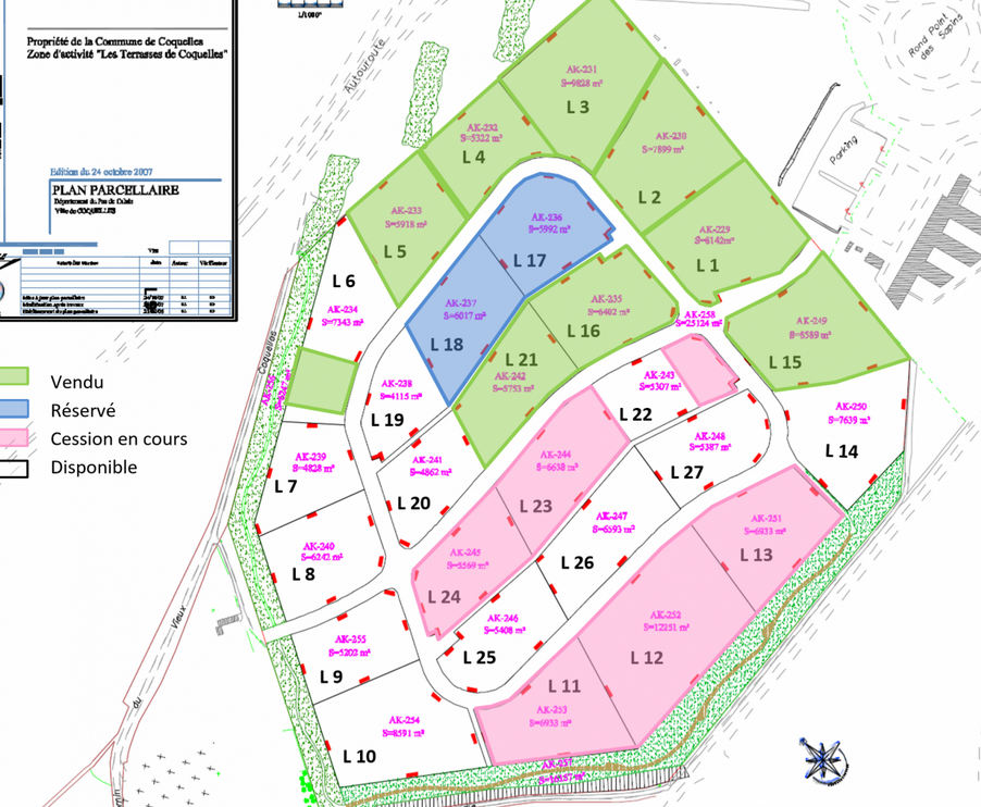 À vendre – terrain de 80 000 m² à Calais