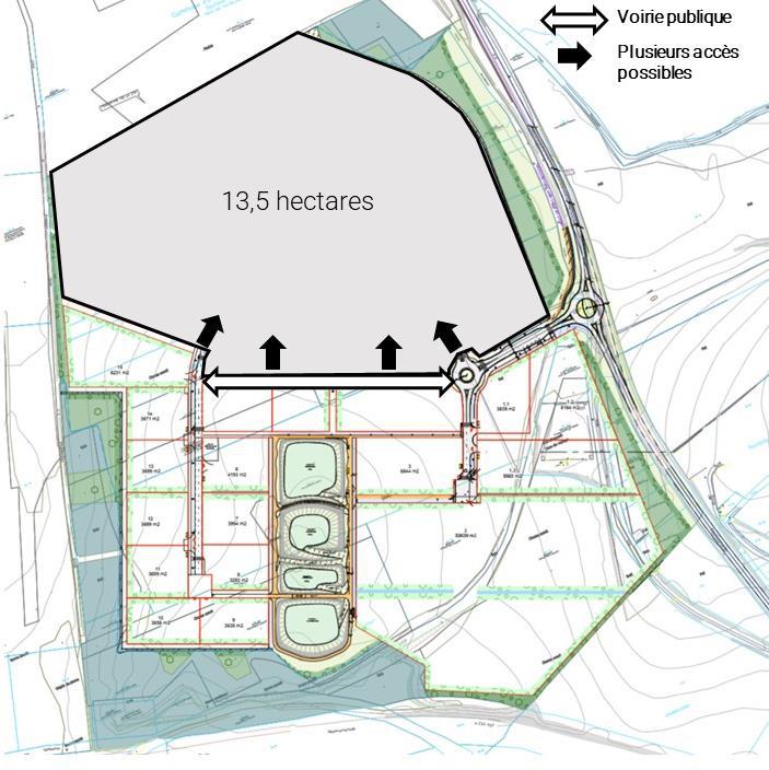 À vendre – Terrain Industriel de 13,5 hectares dans le Parc d’Activités Vesoul Sud – Echenoz-la-Méline (70)