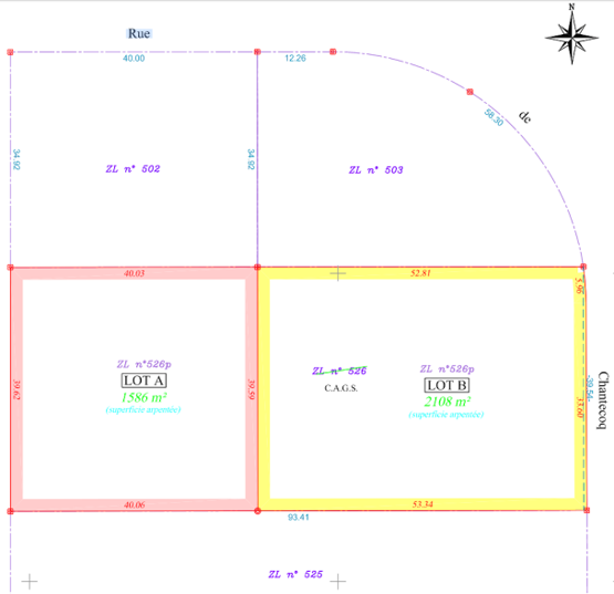 À vendre – Terrain Industriel de 2 108 m² dans la Zone d’Activités des Vauguillettes à Sens – Yonne (89)