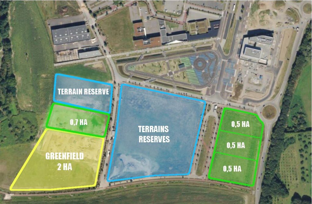 À vendre – Terrain industriel de 20 789 m² dans le Technopôle Transalley de Famars – Nord (59)