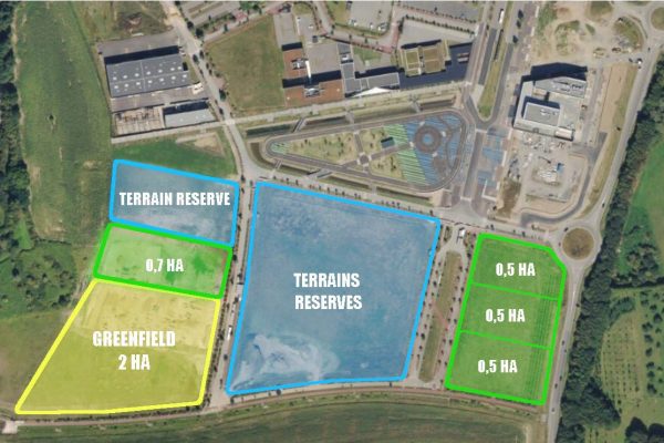 À vendre – Terrain industriel de 20 789 m² dans le Technopôle Transalley de Famars – Nord (59)