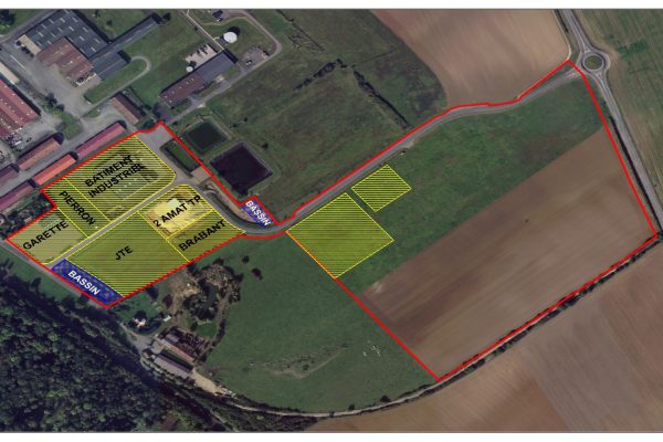 À vendre – Terrain industriel de 3 000 à 120 000 m² à Étain (55), proche de Metz