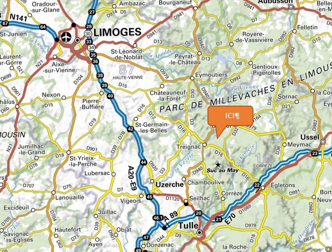 À vendre – Terrain industriel de 3 hectares à Soudaine-Lavinadière – Corrèze (19)