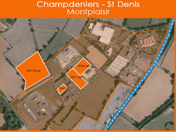 À vendre – Terrains de 1 445 et 19 528 m² à Champdeniers – Deux-Sèvres (79)