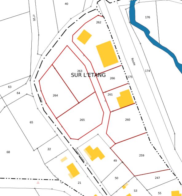À vendre – Terrains industriels de 1 237 à 1576 m² à Dombrot-le-Sec – Vosges (88)