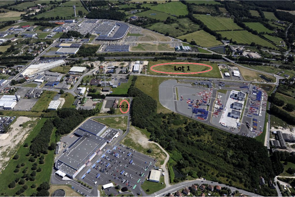 À vendre – Terrains Industriels de 17 719 m² divisibles dans le Parc d’Activités de l’Aujonnière à Vierzon – Cher (18)