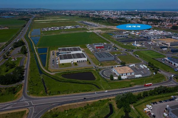 À vendre – Terrains industriels de 3 515 à 22 556 m² dans la ZA Turquerie à Calais – Pas-de-Calais (62)