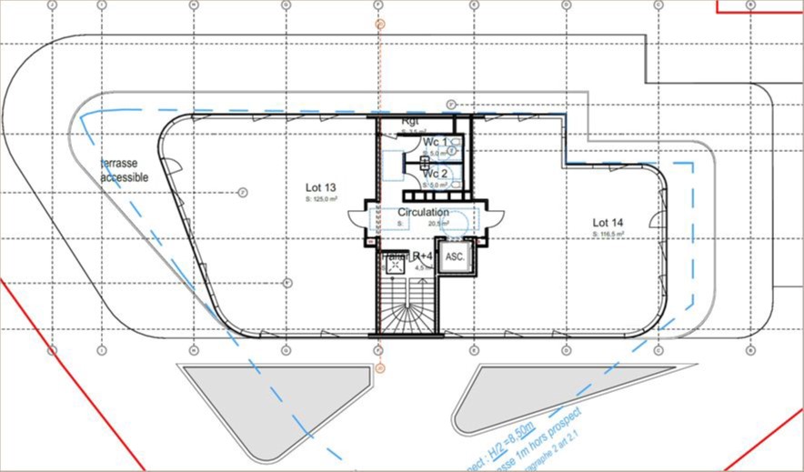 Achat/Location de bureaux divisibles à partir de 309 m² à Colomiers