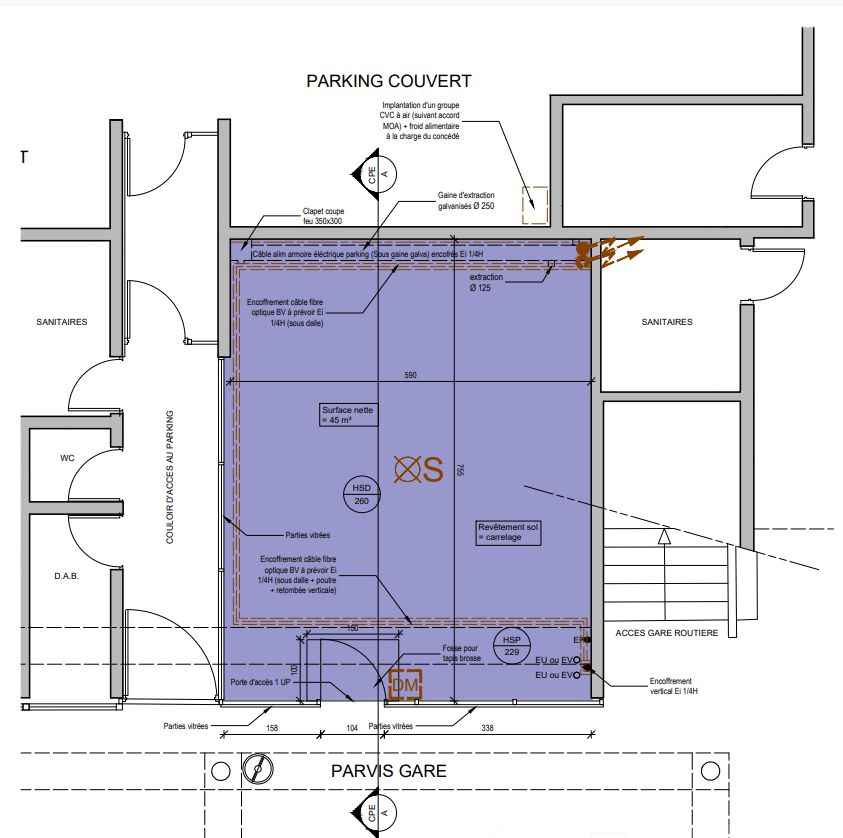 Appel à Projet – Emplacement de 45 m² situé dans la gare d’Argenteuil – Val-d’Oise (95)