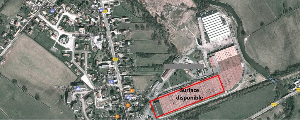 Bâtiment industriel de 15000m² – Nièvre
