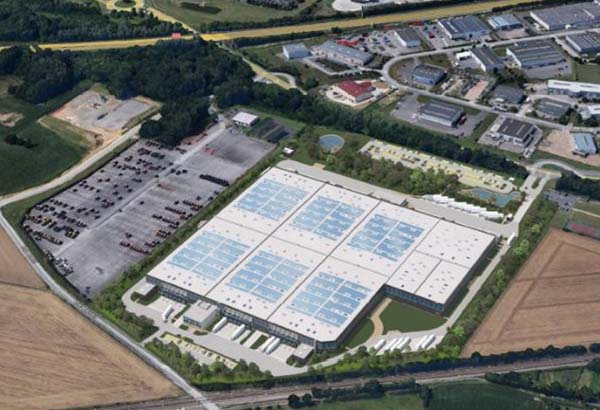 Bâtiment industriel / logistique de 44 703 m² proche de Beauvais, à Allonne – Oise (60)