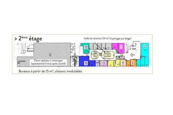 Bureaux en incubateur numérique à Orléans