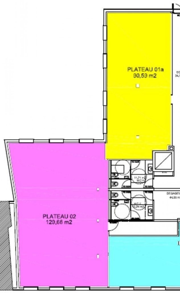 Bureaux en location à Limoges – 220 m² (87)