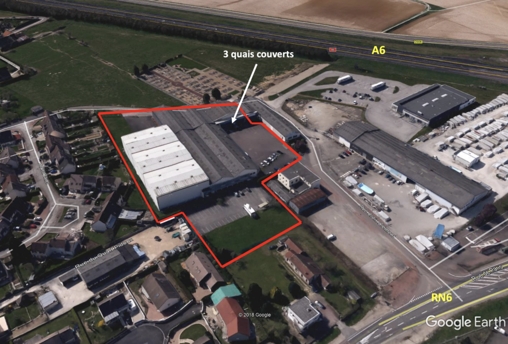 Entrepôt d&rsquo;une surface de 6 000 m² à vendre ou à louer – Sud Bourgogne