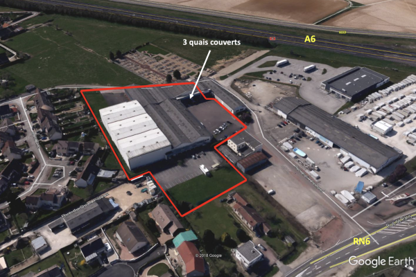 Entrepôt d&rsquo;une surface de 6 000 m² à vendre ou à louer – Sud Bourgogne