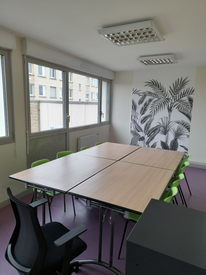 Espace de coworking à louer à Vouziers, au sein de la communauté de communes de l’Argonne Ardennaise.