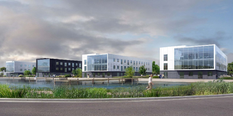 Hôtel d&rsquo;entreprises du Havre – Parc tertiaire de la ZAC Le Havre Plateau