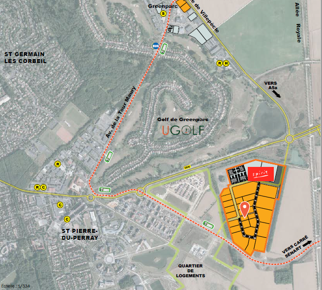 La Clé de Saint-Pierre – Parc d’activités industriel, technologique et tertiaire – Sénart