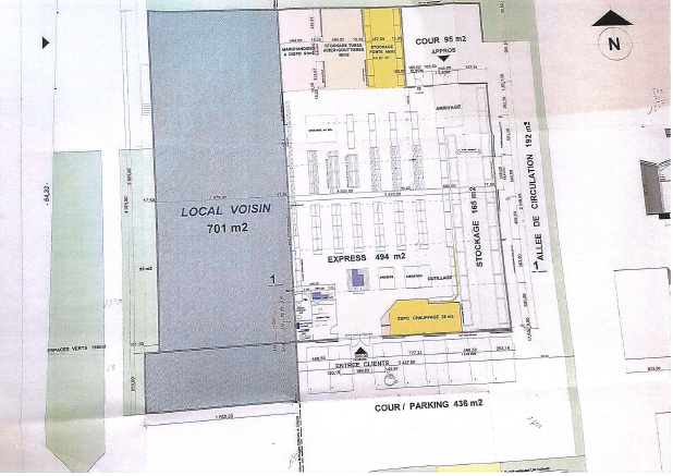 Local d&rsquo;activités de 1050 m² à vendre – Meaux / Seine-et-Marne (77)