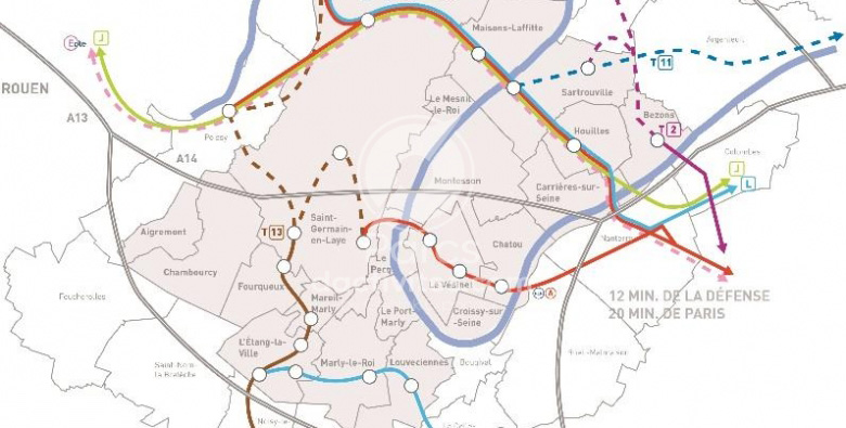 Location de bureaux d&rsquo;une surface de 33 803 m² proche de Paris