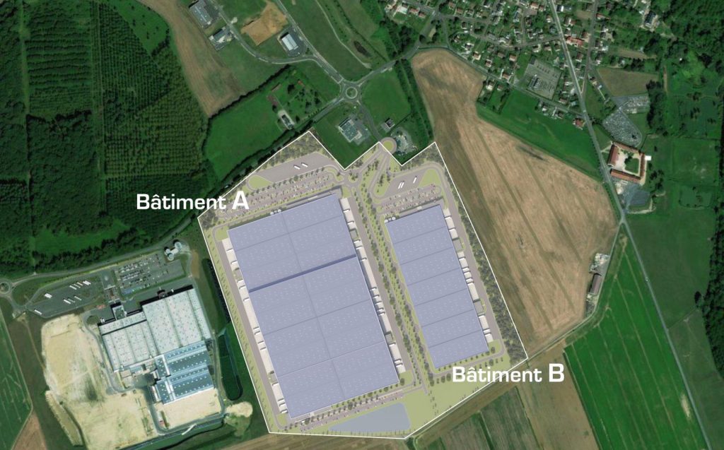 Location entrepôt Hauts-de-France -132 912 m² – entre Amiens et Reims