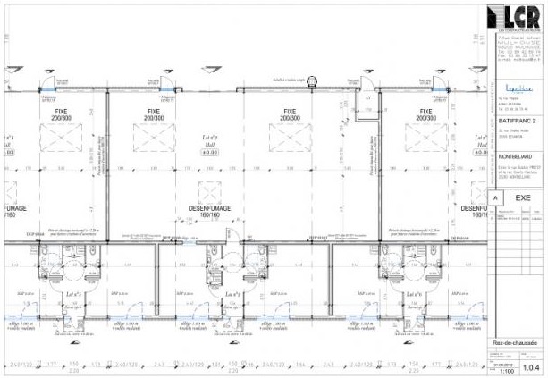 Location local d&rsquo;activités – Montbéliard / Bourgogne-Franche-Comté – 307 m²