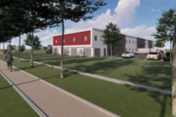 Locaux d’activité divisibles neufs de 4 698 m² à louer ou vendre – Riorges