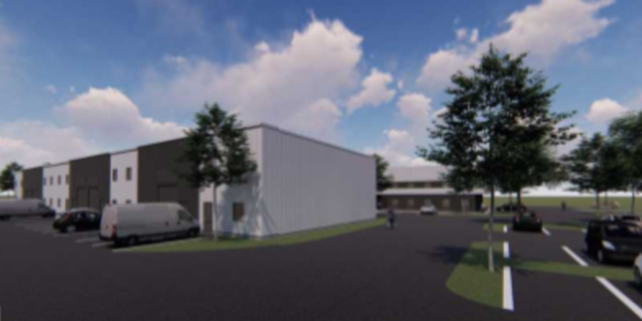 Locaux d’activité divisibles neufs de 4 698 m² à louer ou vendre – Riorges