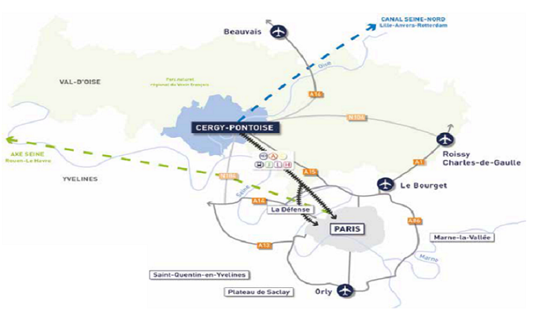 Parc d&rsquo;activités Cergy-Pontoise – Les Linandes