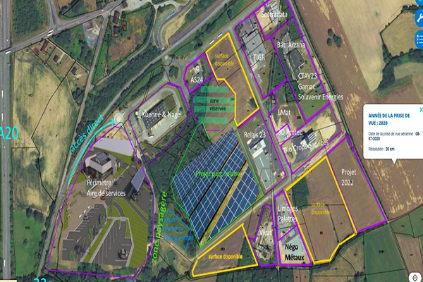 Parc d&rsquo;activités de La Croisière – Saint-Maurice-La-Souterraine- Labellisé site industriel clés en main
