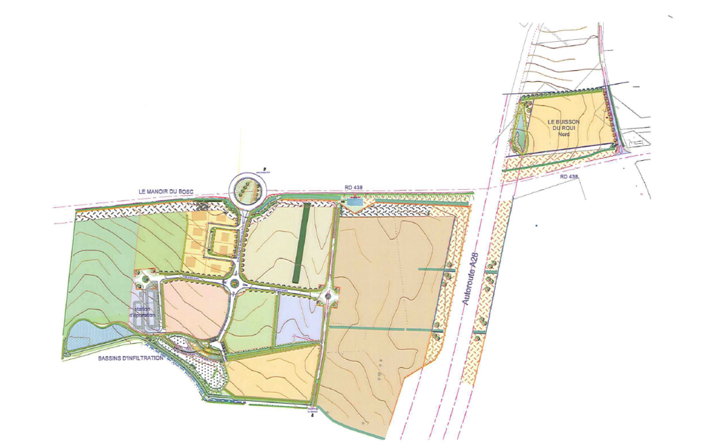 Parc d&rsquo;activités de maison rouge