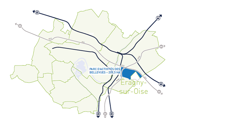 Parc d&rsquo;activités des Bellevues – Cergy-Pontoise