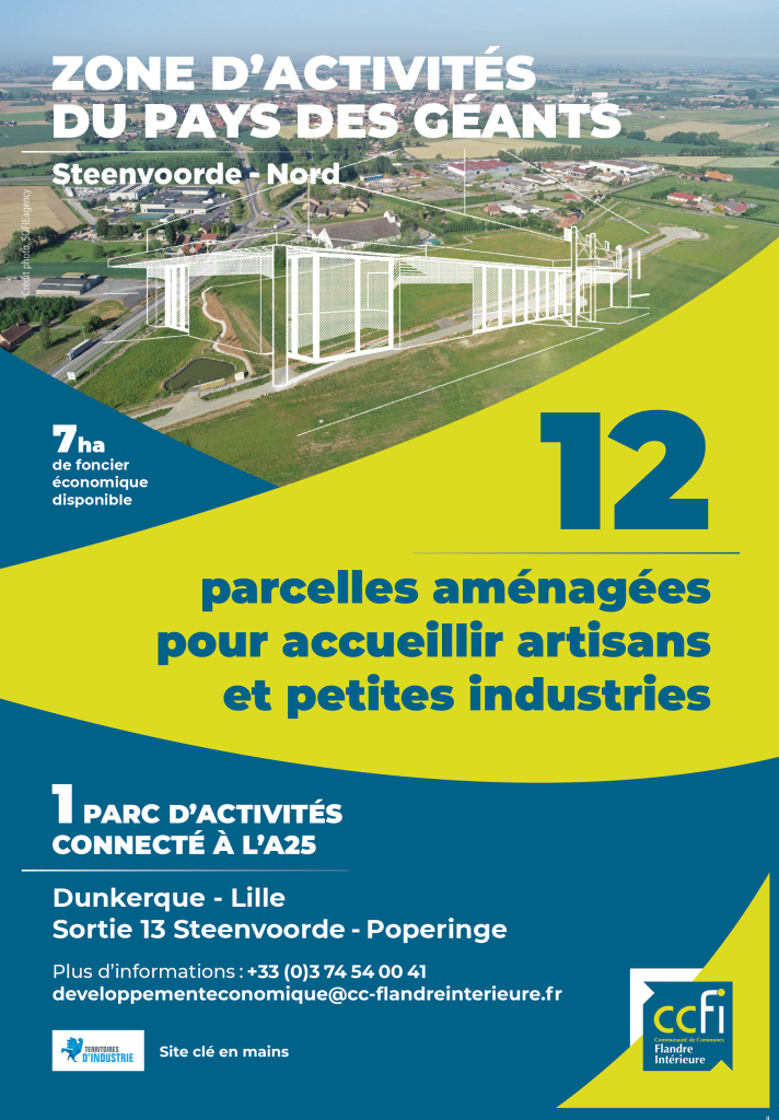 Parc d&rsquo;activités du Pays des Géants – Steenvoorde