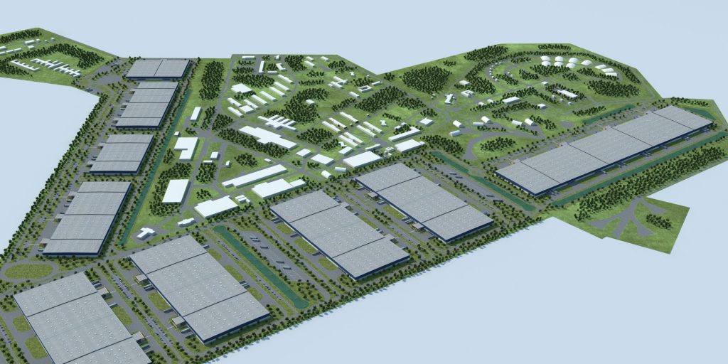 Parc d&rsquo;activités E-Valley à Sancourt