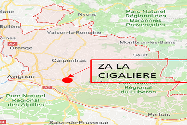Zone d’Activités de La Cigalière – Le Thor / Vaucluse